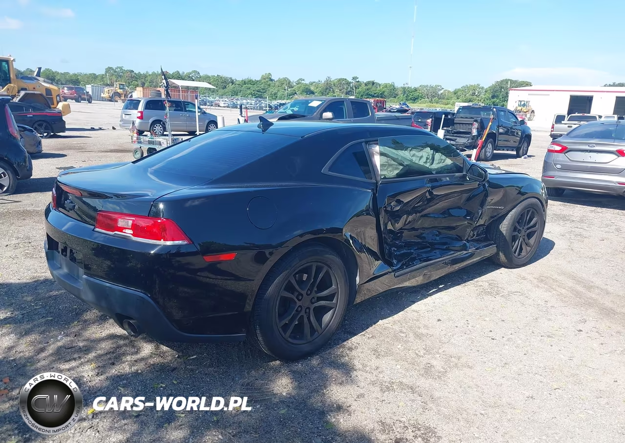 2014 Chevrolet Camaro 1Lt VIN:2G1FB1E35E9165285 - 4