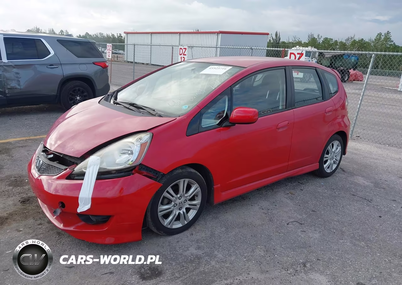 2009 Honda Fit Sport VIN:JHMGE88499S014369 - 2