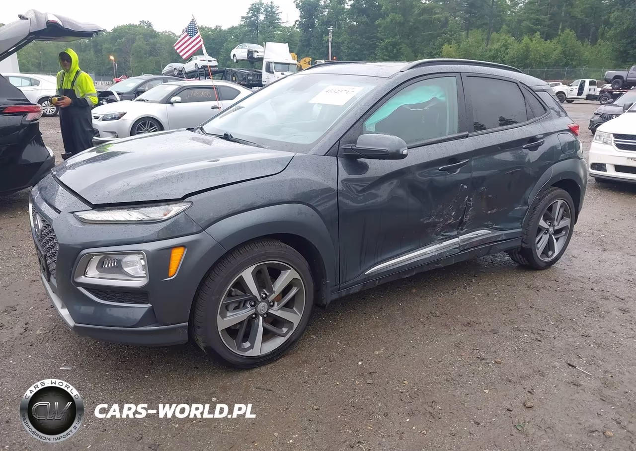 2021 Hyundai Kona Ultimate VIN:KM8K5CA55MU678842 - 2