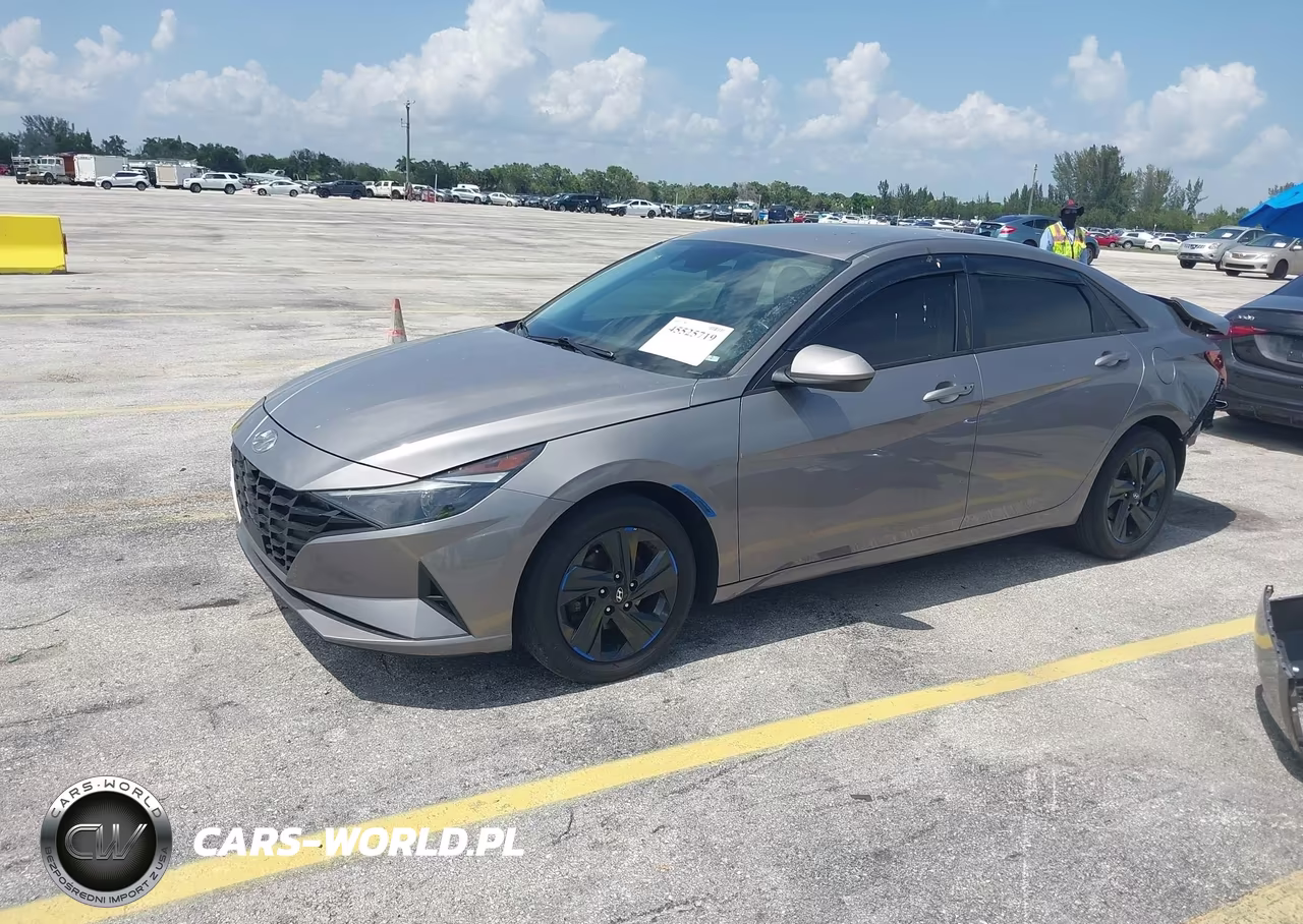 2022 Hyundai Elantra Sel VIN:KMHLS4AG8NU367380 - 2