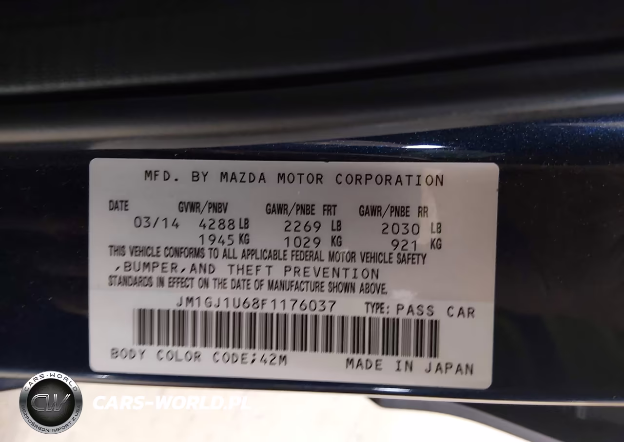 2015 Mazda Mazda6 I Sport VIN:JM1GJ1U68F1176037 - 9