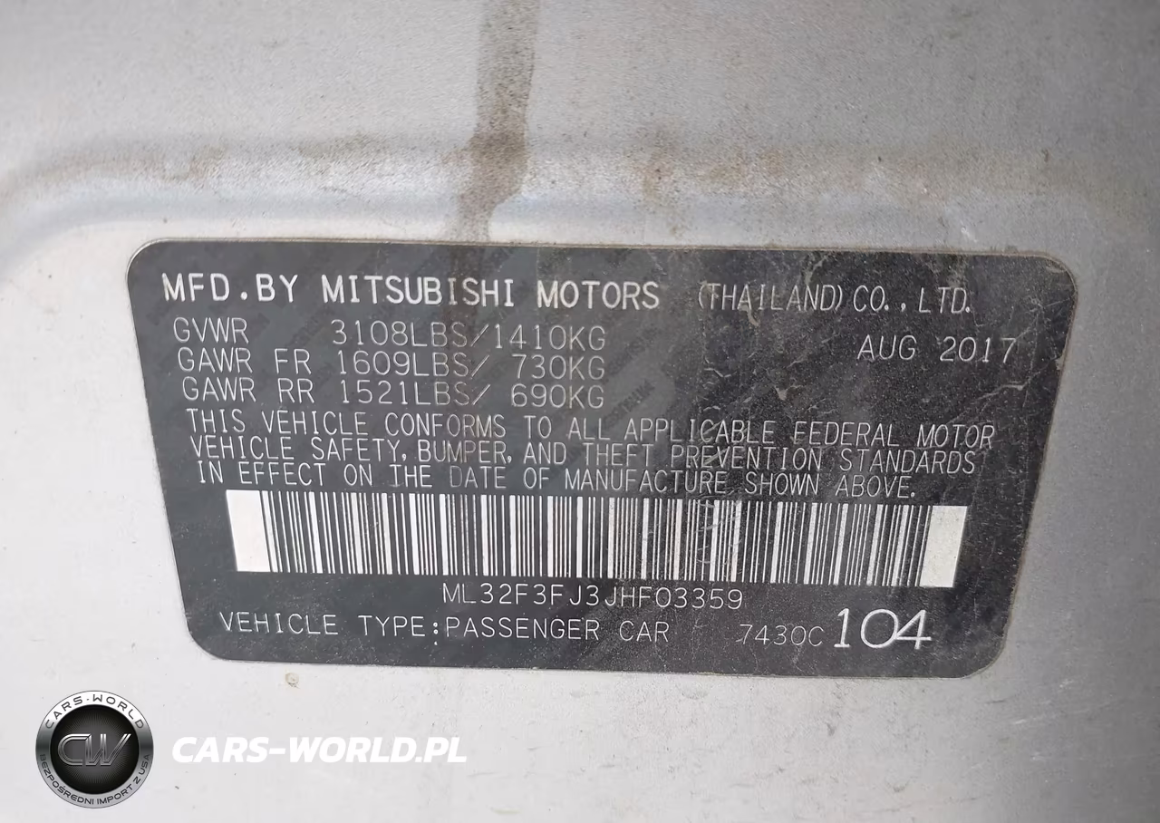 2018 Mitsubishi Mirage G4 Es VIN:ML32F3FJ3JHF03359 - 9