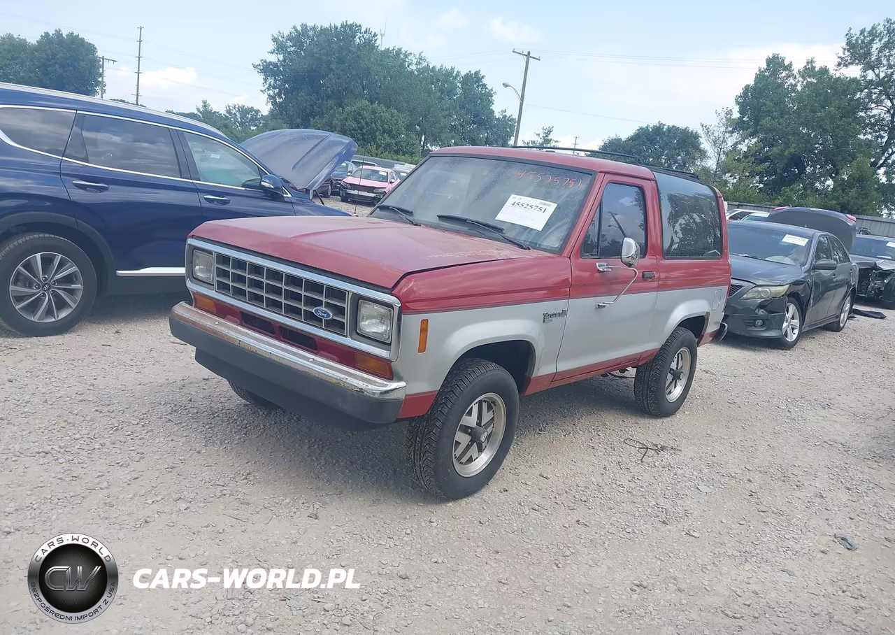 1987 Ford Bronco Ii VIN:1FMCU14TXHUC38112 - 2