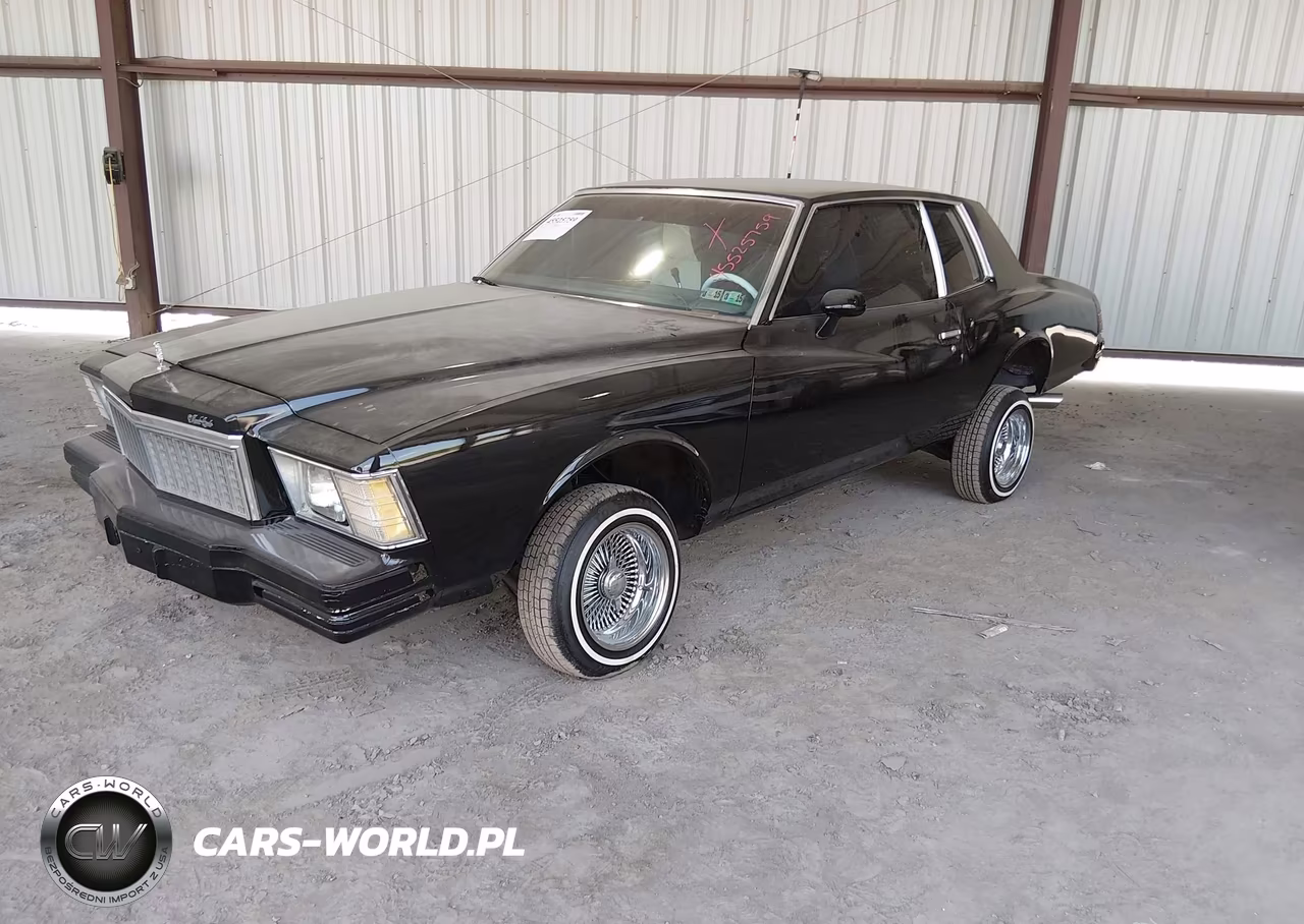 1979 Chevrolet Monte Carlo VIN:1Z37M9B523860 - 2
