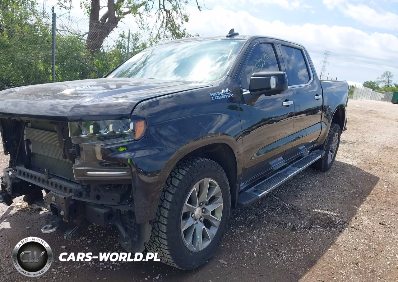 2019 Chevrolet Silverado 1500 High Country VIN:1GCUYHEL2KZ105391 - 2
