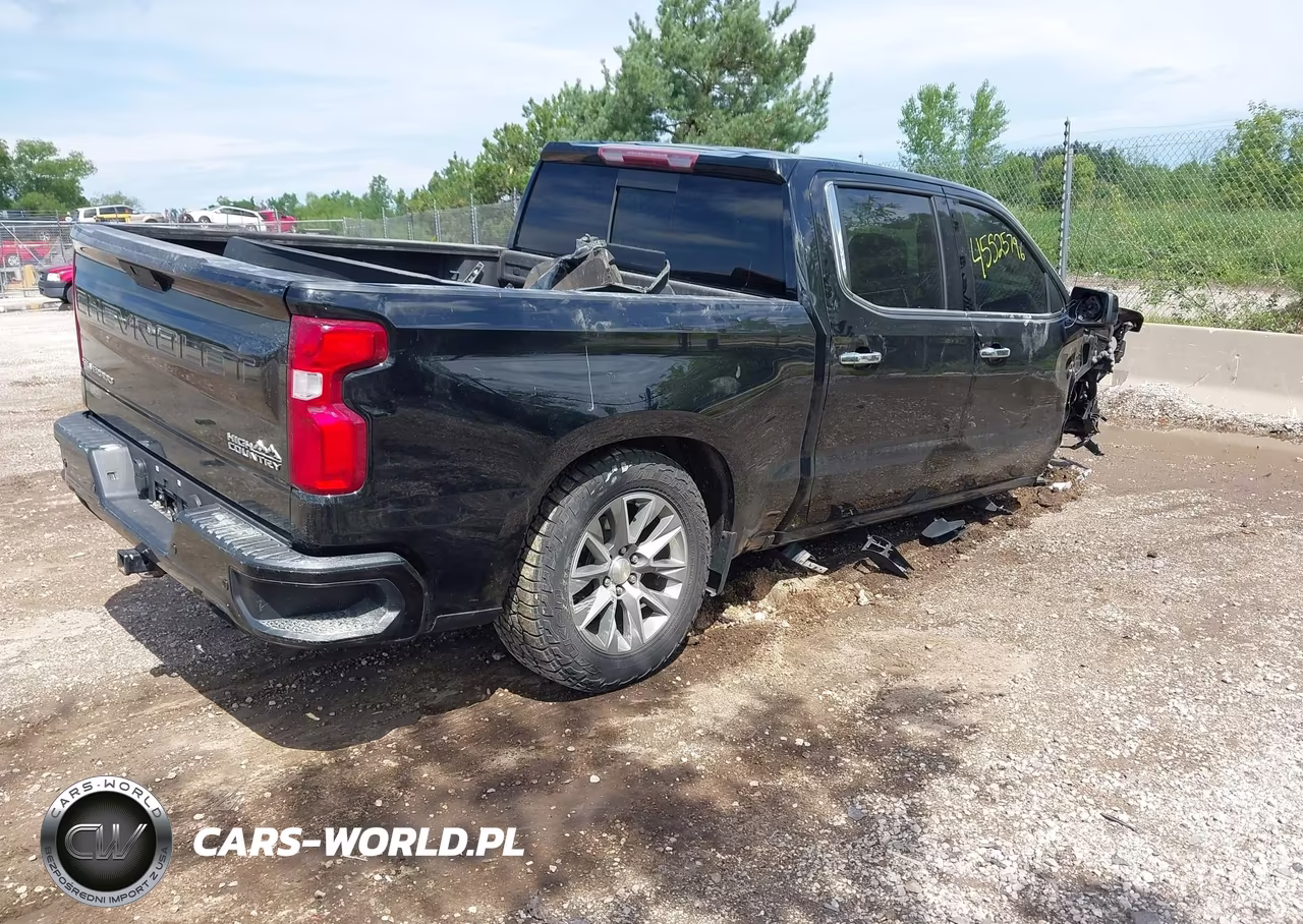 2019 Chevrolet Silverado 1500 High Country VIN:1GCUYHEL2KZ105391 - 4