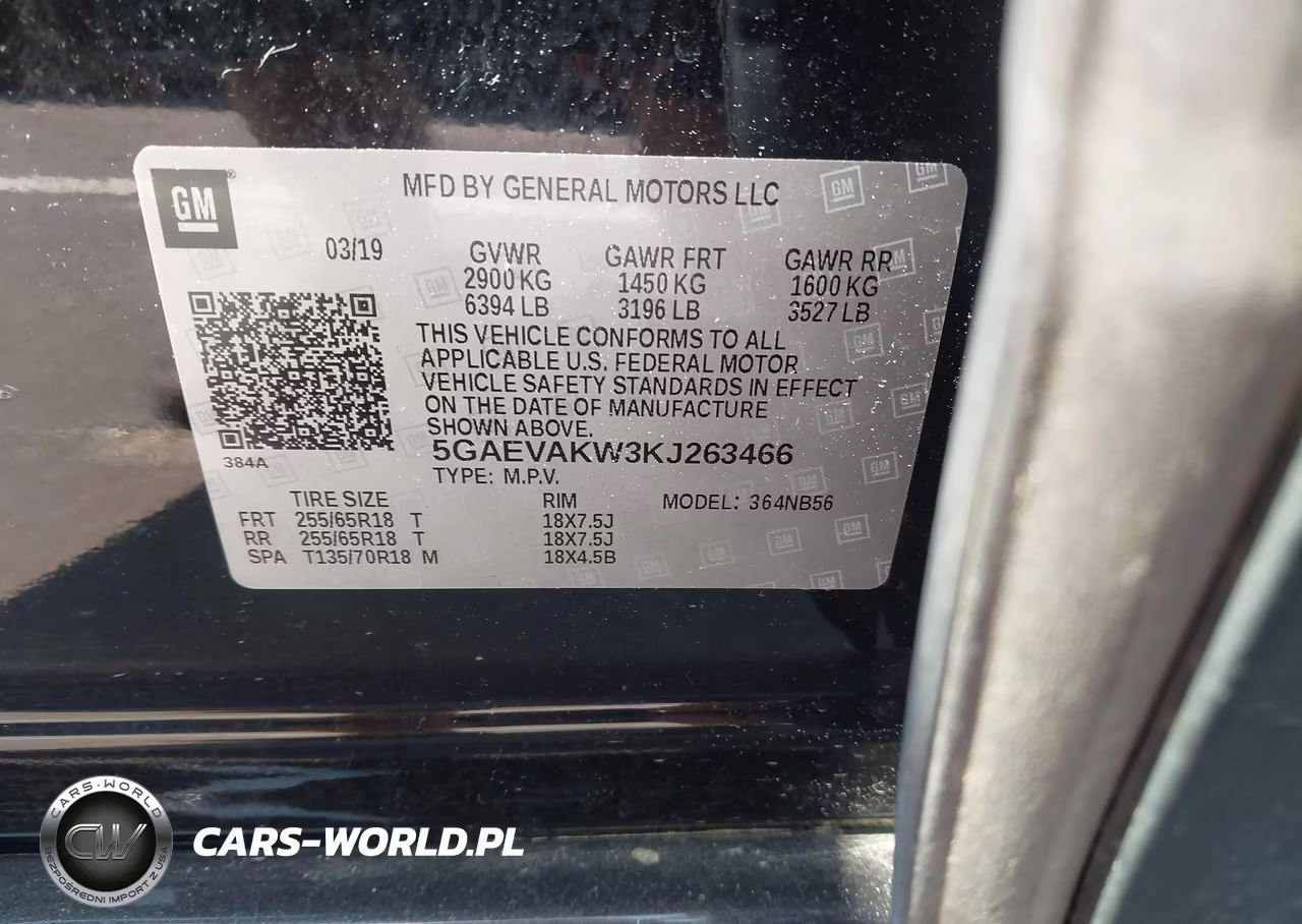 2019 Buick Enclave Awd Essence VIN:5GAEVAKW3KJ263466 - 9