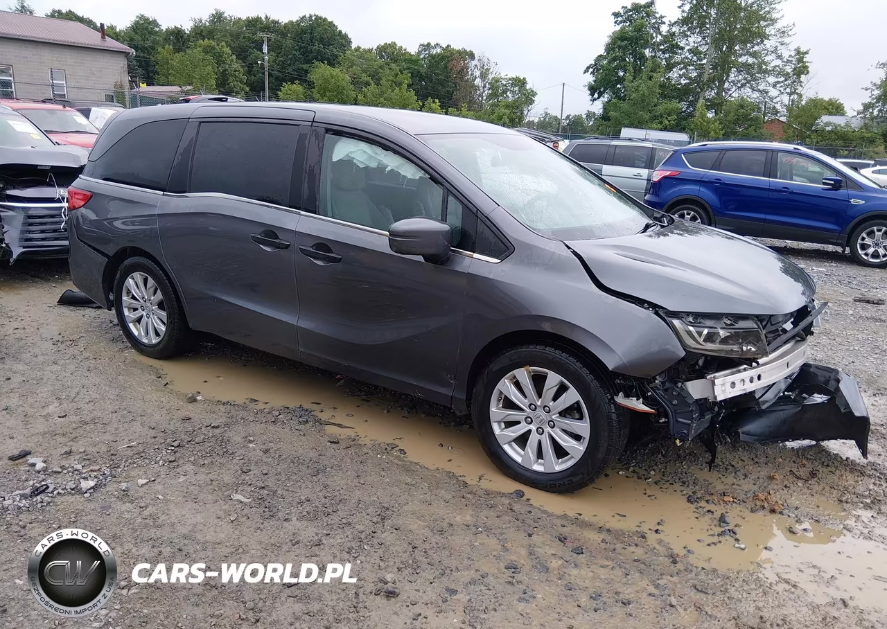 2020 Honda Odyssey Lx VIN:5FNRL6H28LB049539 - 1