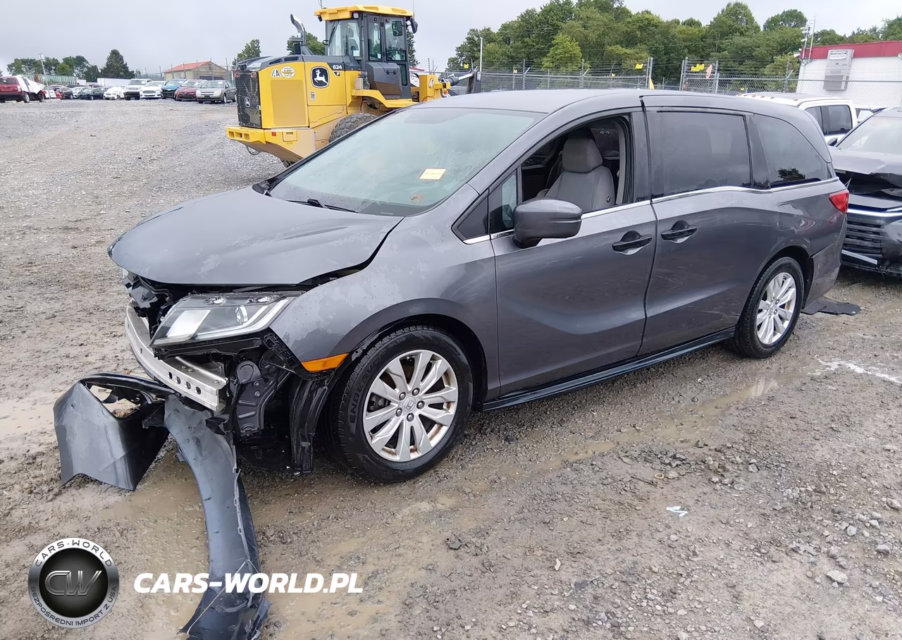 2020 Honda Odyssey Lx VIN:5FNRL6H28LB049539 - 2