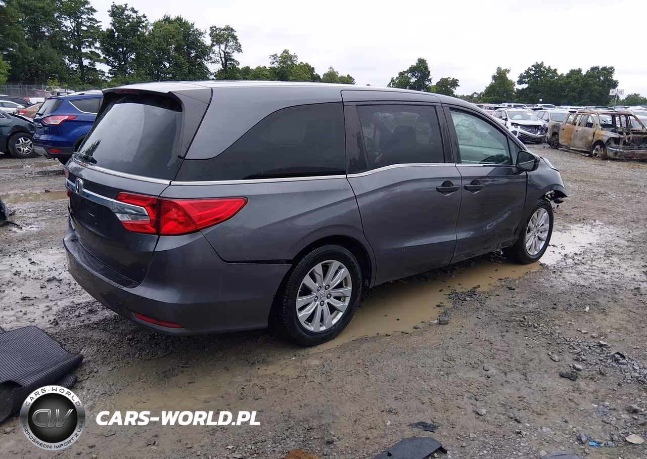 2020 Honda Odyssey Lx VIN:5FNRL6H28LB049539 - 4