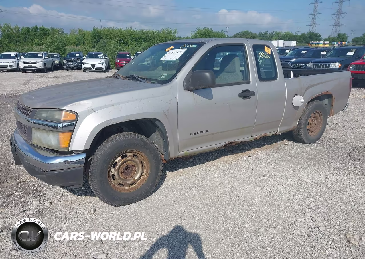 2005 Chevrolet Colorado VIN:1GCCS198358240349 - 2