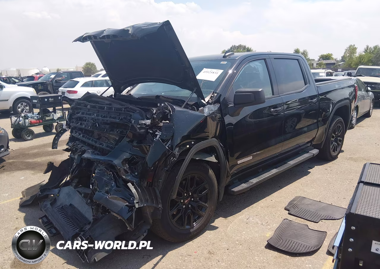 2021 GMC Sierra 1500 4Wd Short Box Elevation VIN:3GTU9CED6MG391600 - 2
