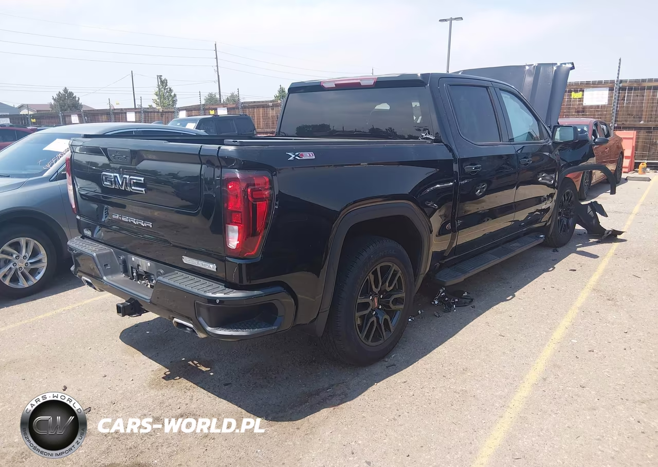 2021 GMC Sierra 1500 4Wd Short Box Elevation VIN:3GTU9CED6MG391600 - 4