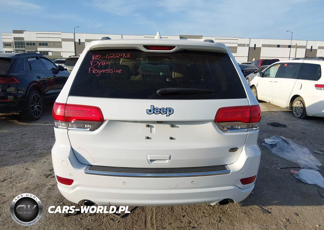 2014 Jeep Grand Cherokee Overland VIN:1C4RJECG4EC380217 - 16