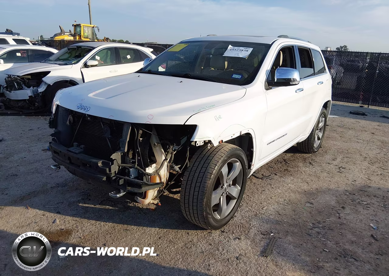 2014 Jeep Grand Cherokee Overland VIN:1C4RJECG4EC380217 - 2