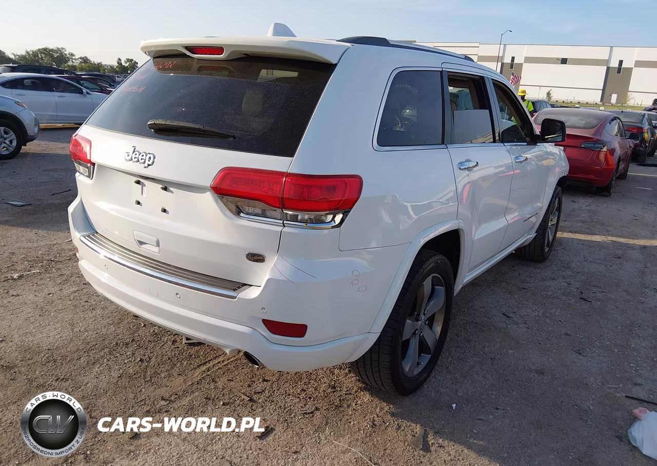 2014 Jeep Grand Cherokee Overland VIN:1C4RJECG4EC380217 - 4