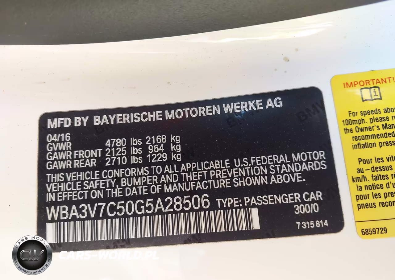 2016 BMW 428I VIN:WBA3V7C50G5A28506 - 9