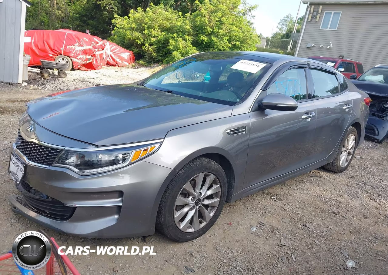 2018 Kia Optima Ex VIN:5XXGU4L31JG210834 - 2