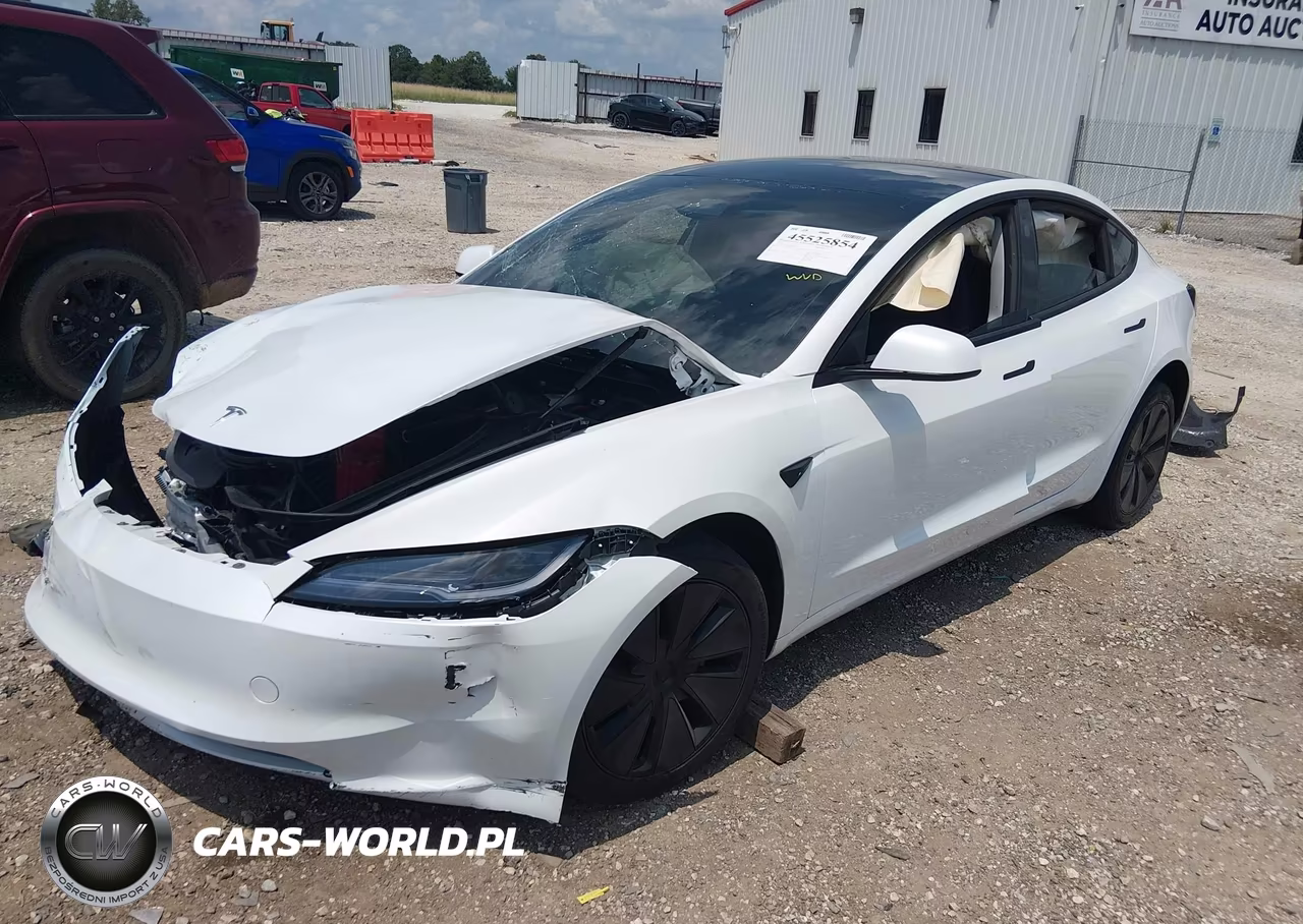 2025 Tesla Model 3 Long Range All-Wheel Drive VIN:5YJ3E1EB8SF904391 - 2