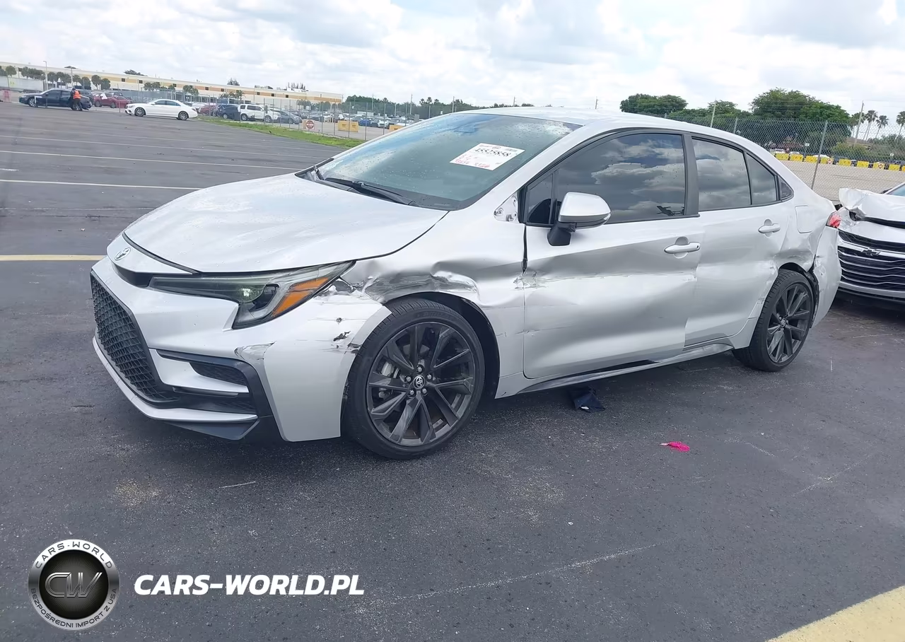 2024 Toyota Corolla Se VIN:5YFS4MCE7RP184285 - 2