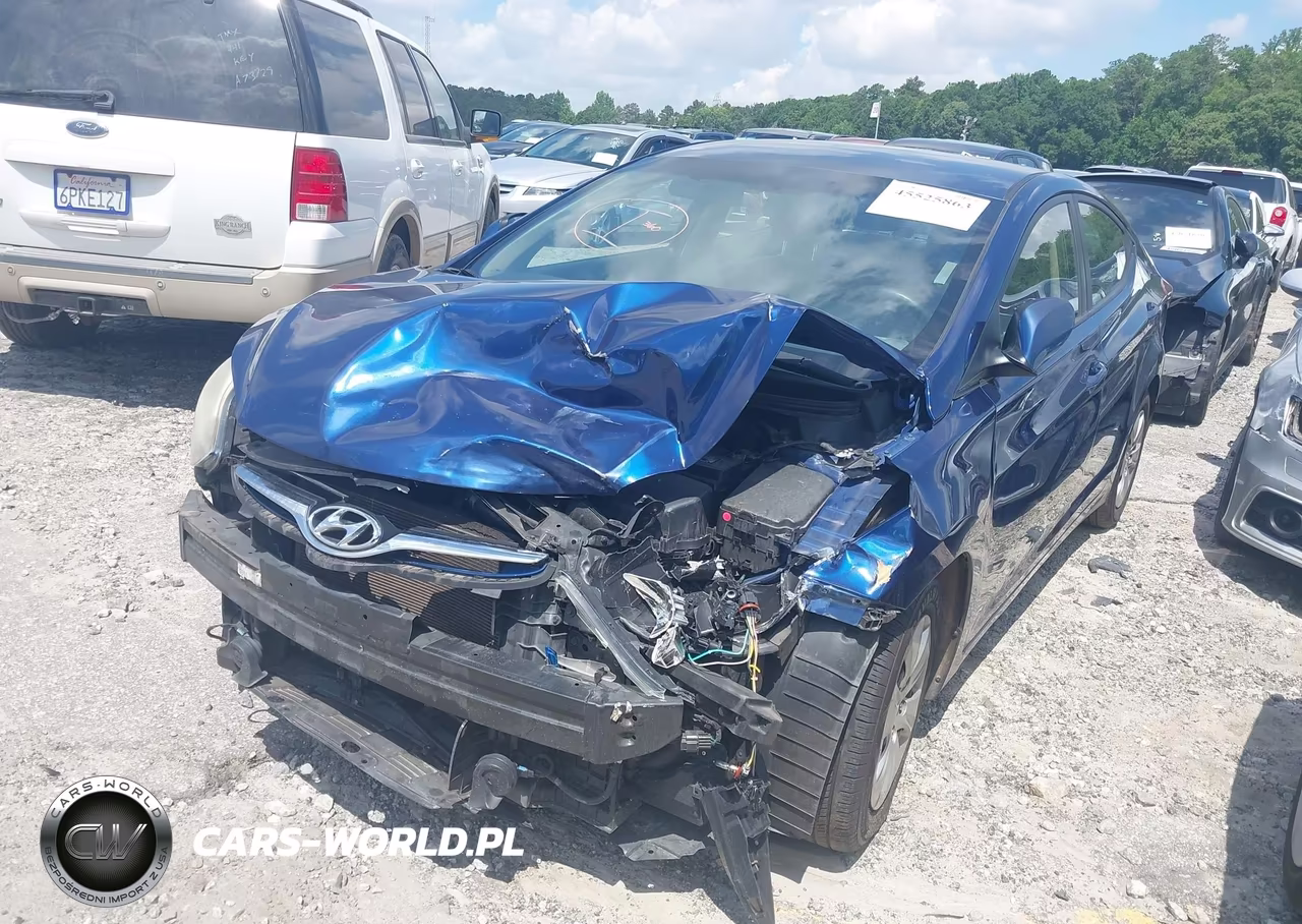 2016 Hyundai Elantra Se VIN:5NPDH4AE9GH730434 - 2