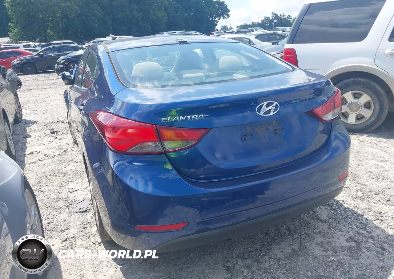 2016 Hyundai Elantra Se VIN:5NPDH4AE9GH730434 - 3