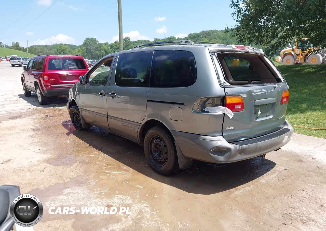 2000 Toyota Sienna Ce VIN:4T3ZF19C9YU273776 - 3