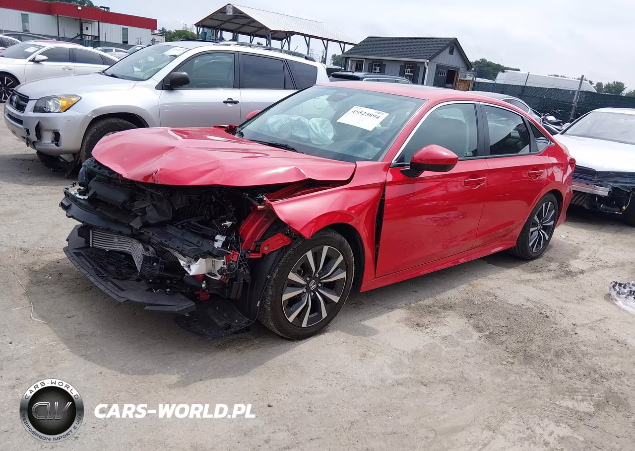2022 Honda Civic Ex VIN:2HGFE1F71NH317375 - 2