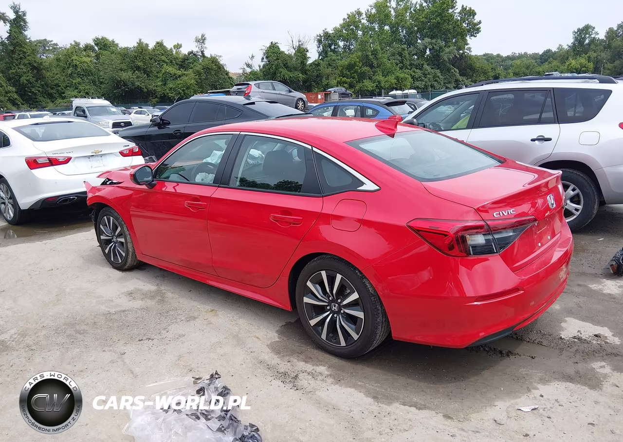 2022 Honda Civic Ex VIN:2HGFE1F71NH317375 - 3