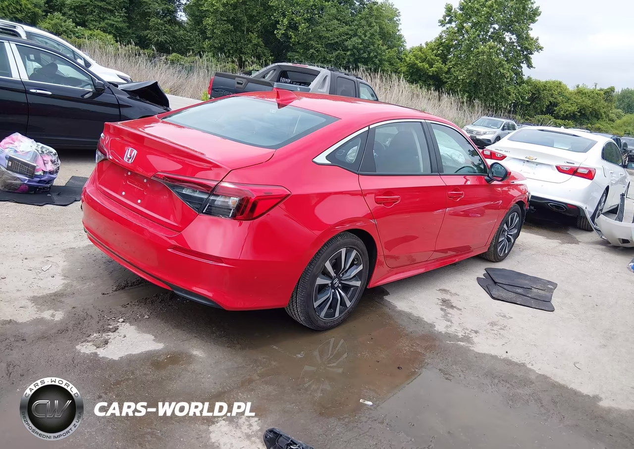 2022 Honda Civic Ex VIN:2HGFE1F71NH317375 - 4