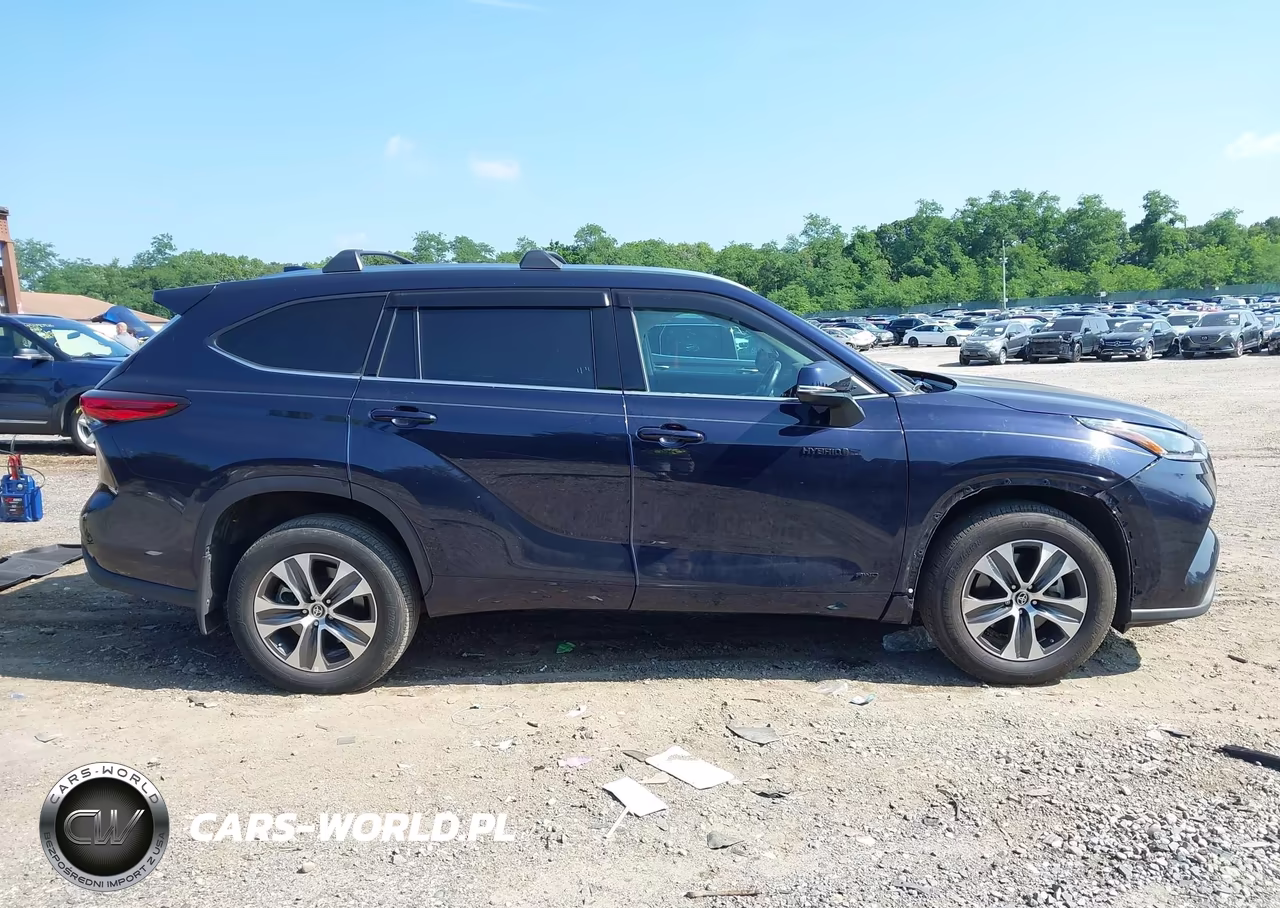 2021 Toyota Highlander Hybrid Xle VIN:5TDGBRCHXMS537069 - 14