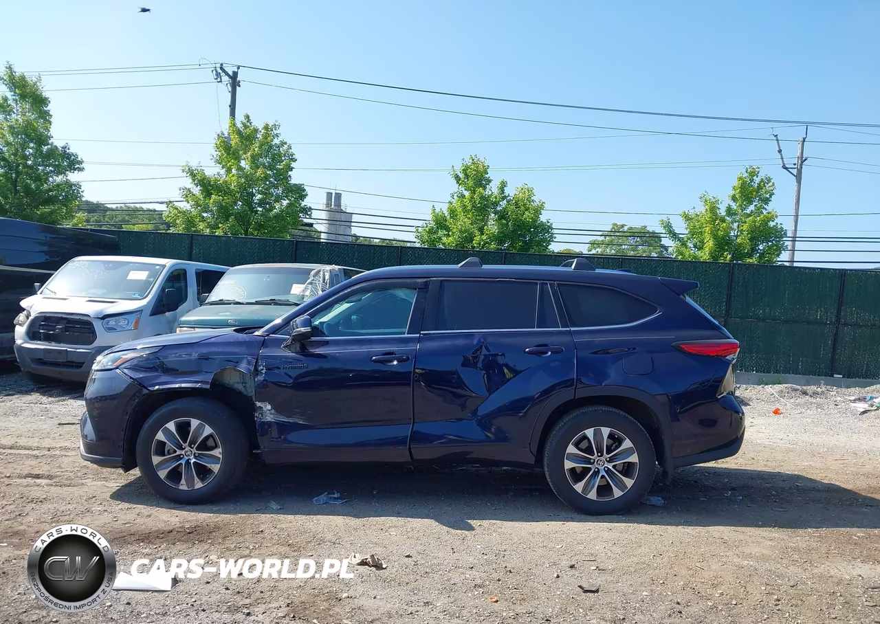 2021 Toyota Highlander Hybrid Xle VIN:5TDGBRCHXMS537069 - 15
