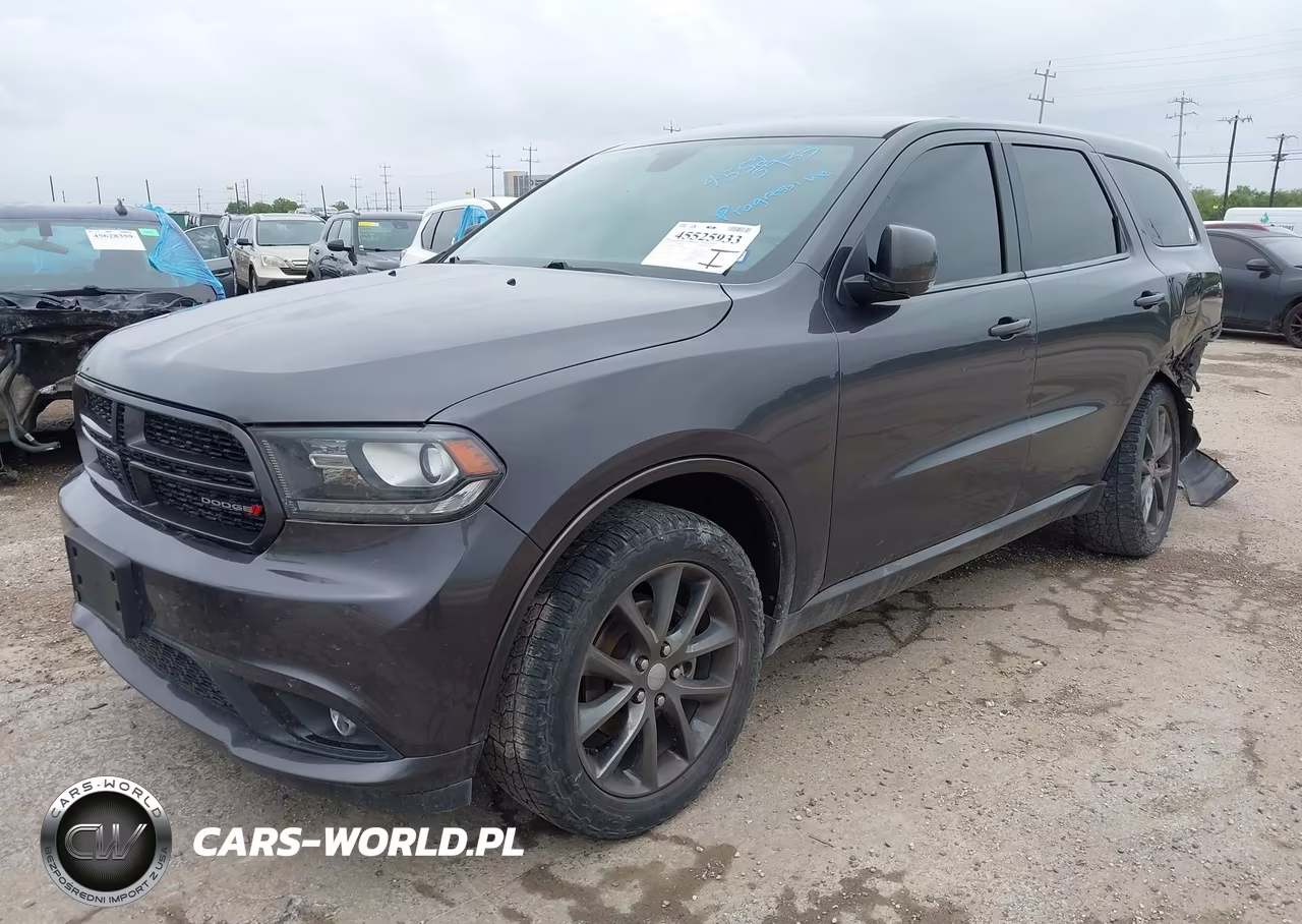 2017 Dodge Durango Gt Awd VIN:1C4RDJDG2HC828022 - 2