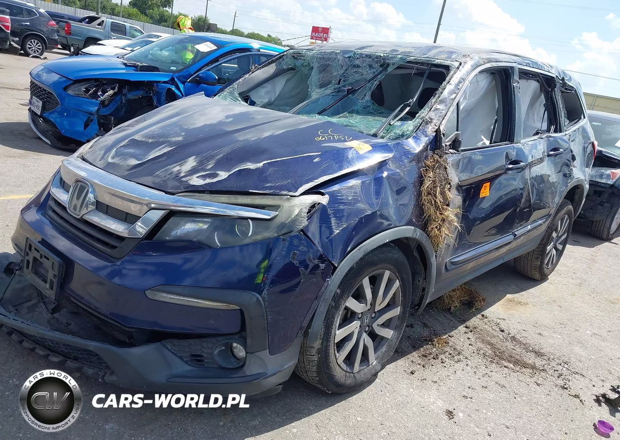 2019 Honda Pilot Ex VIN:5FNYF6H33KB058627 - 2