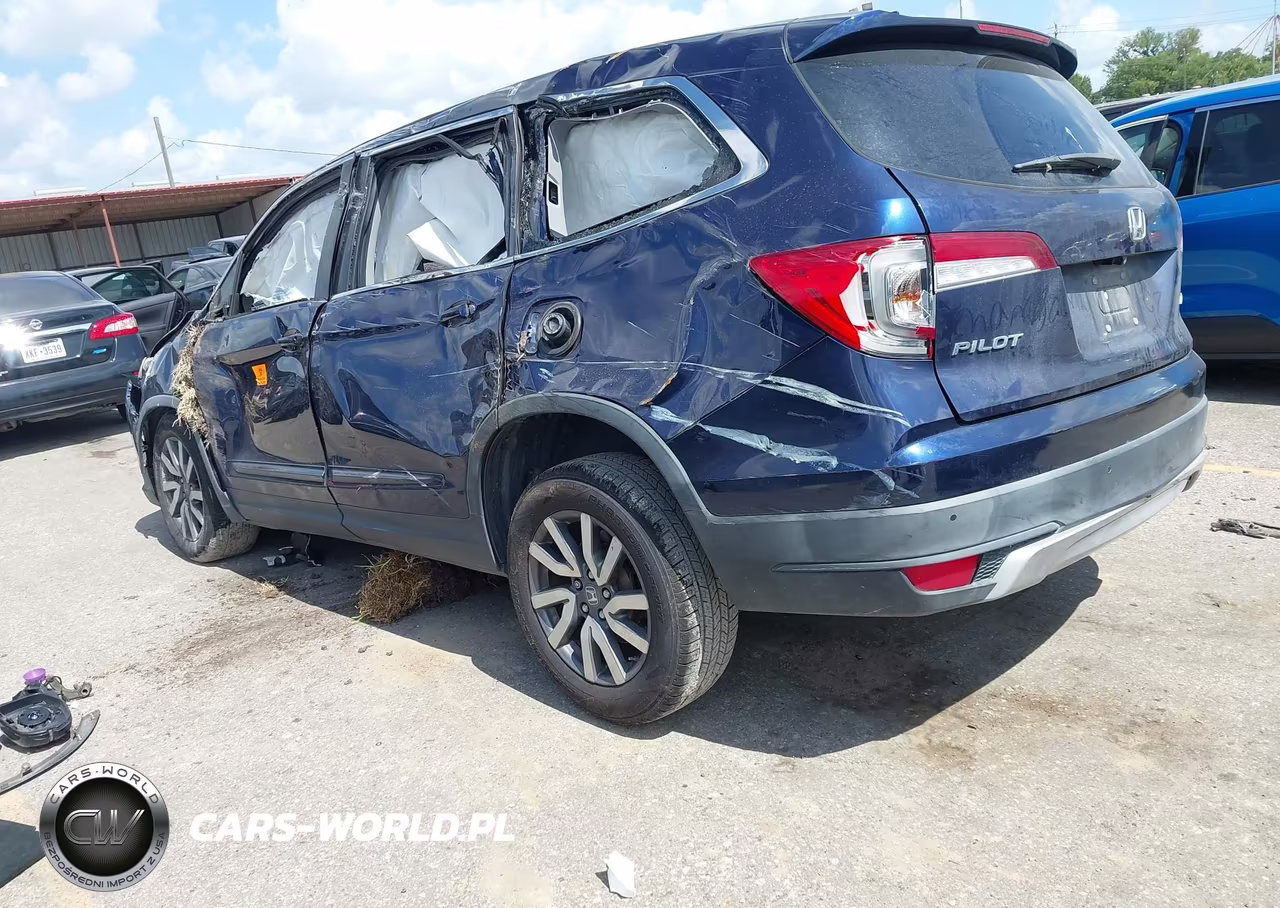 2019 Honda Pilot Ex VIN:5FNYF6H33KB058627 - 3