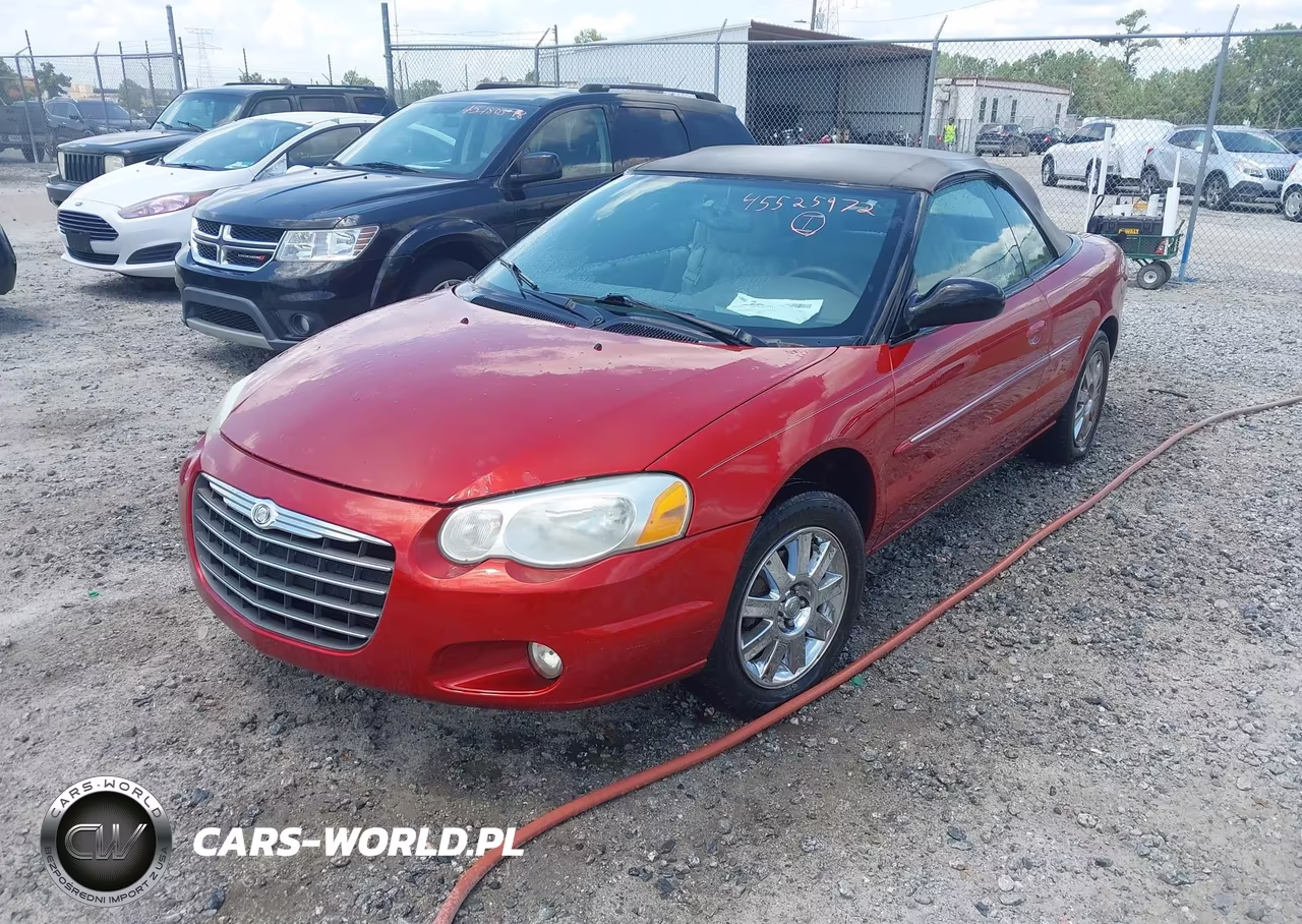 2004 Chrysler Sebring Limited VIN:1C3EL65R84N356586 - 2