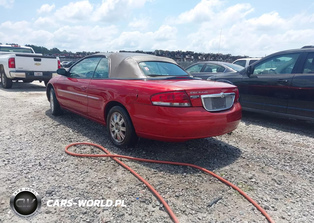 2004 Chrysler Sebring Limited VIN:1C3EL65R84N356586 - 3