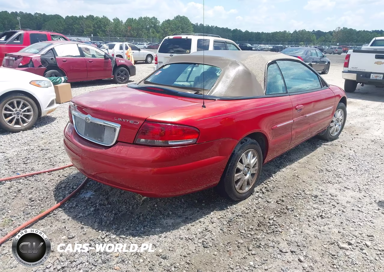 2004 Chrysler Sebring Limited VIN:1C3EL65R84N356586 - 4