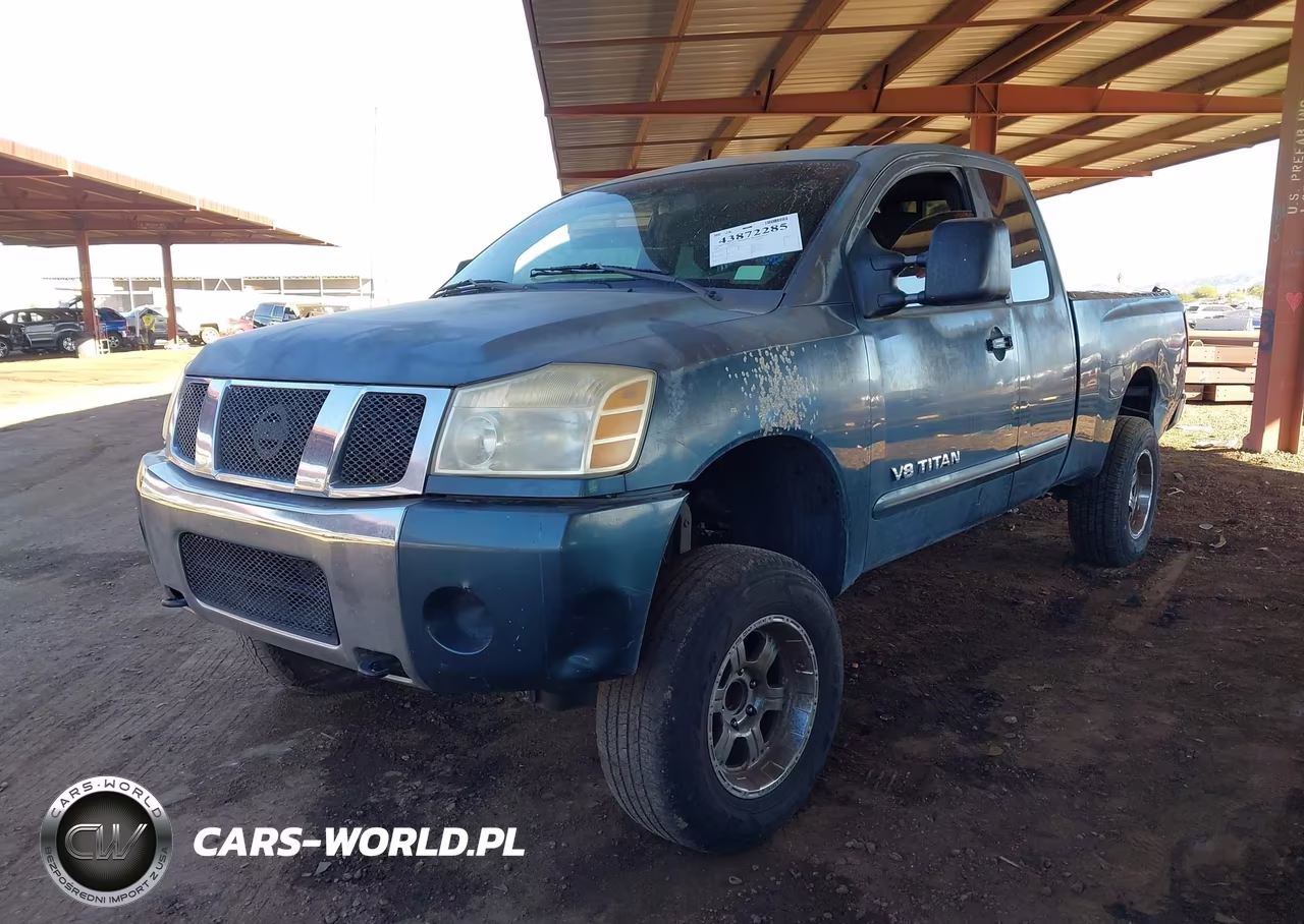 2006 Nissan Titan Se VIN:1N6AA06AX6N543401 - 2