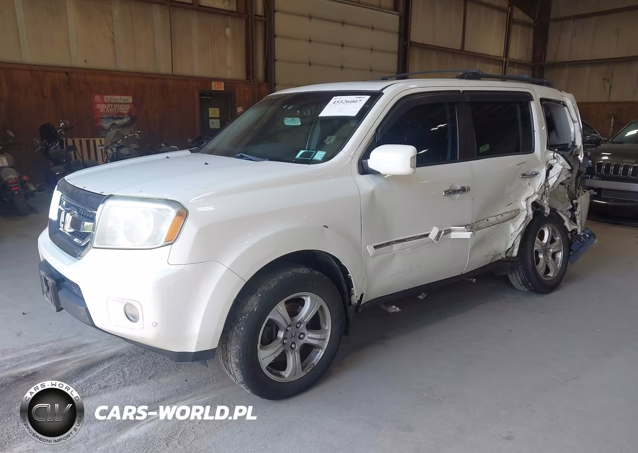 2011 Honda Pilot Touring VIN:5FNYF4H9XBB020885 - 2