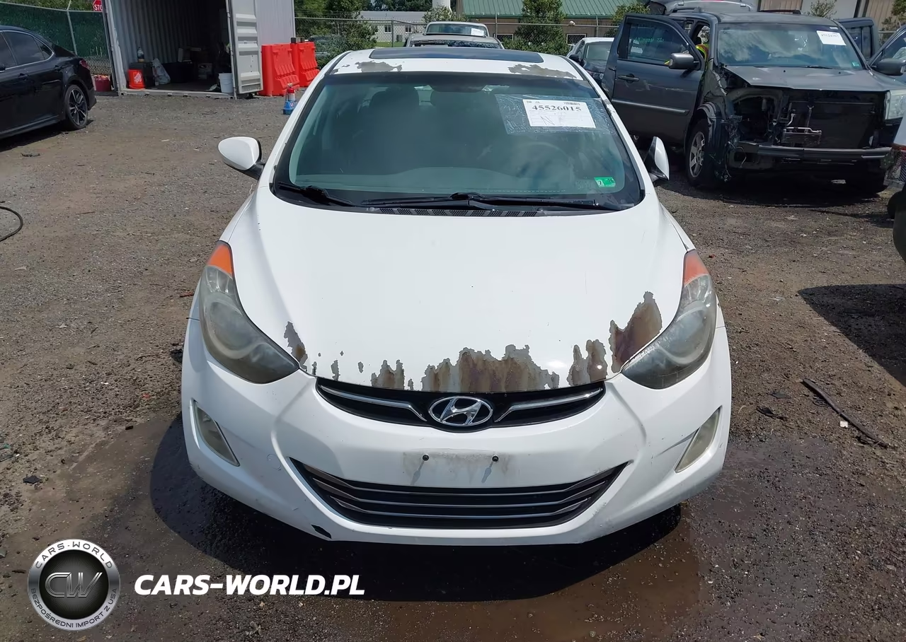 2012 Hyundai Elantra Limited VIN:5NPDH4AE8CH089920 - 12