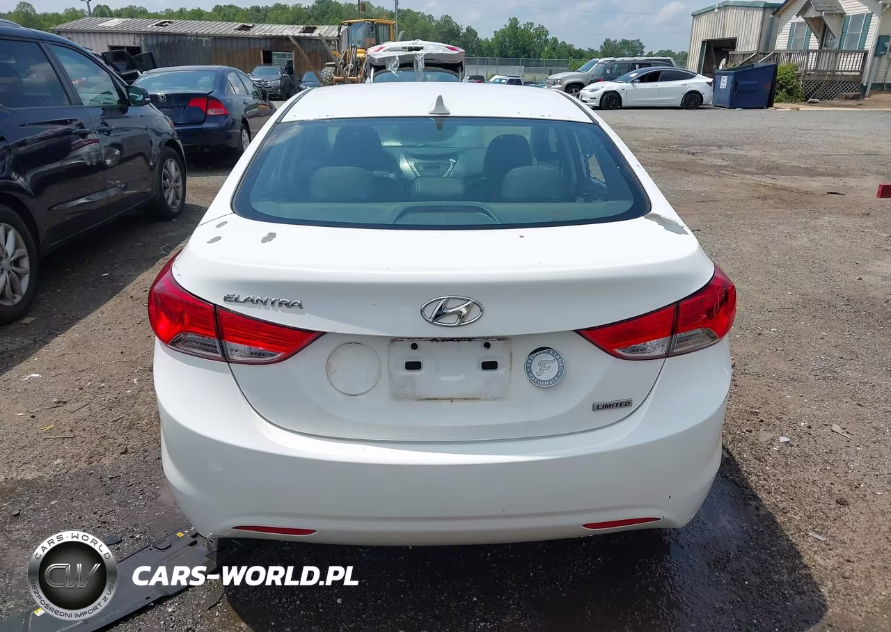2012 Hyundai Elantra Limited VIN:5NPDH4AE8CH089920 - 16