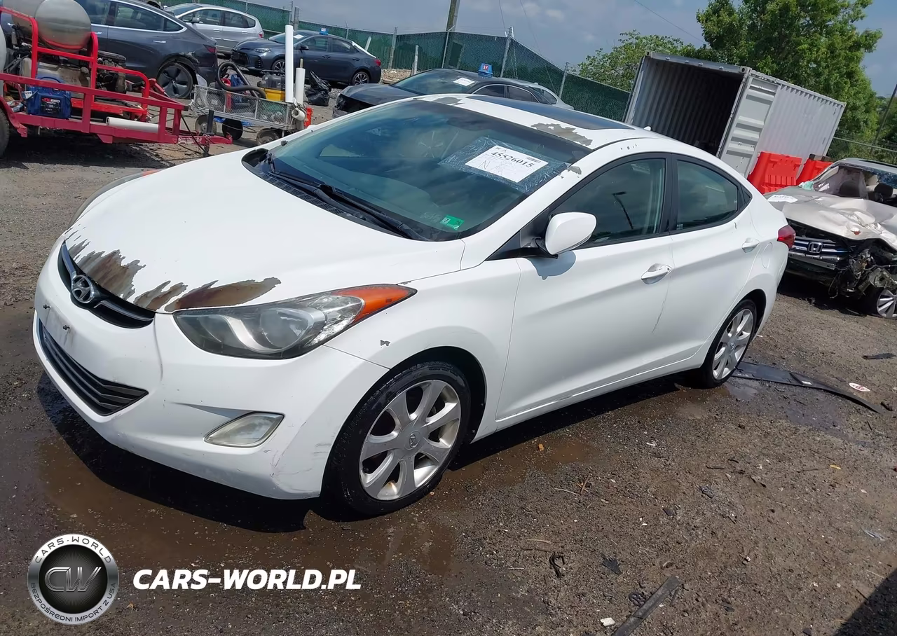 2012 Hyundai Elantra Limited VIN:5NPDH4AE8CH089920 - 2