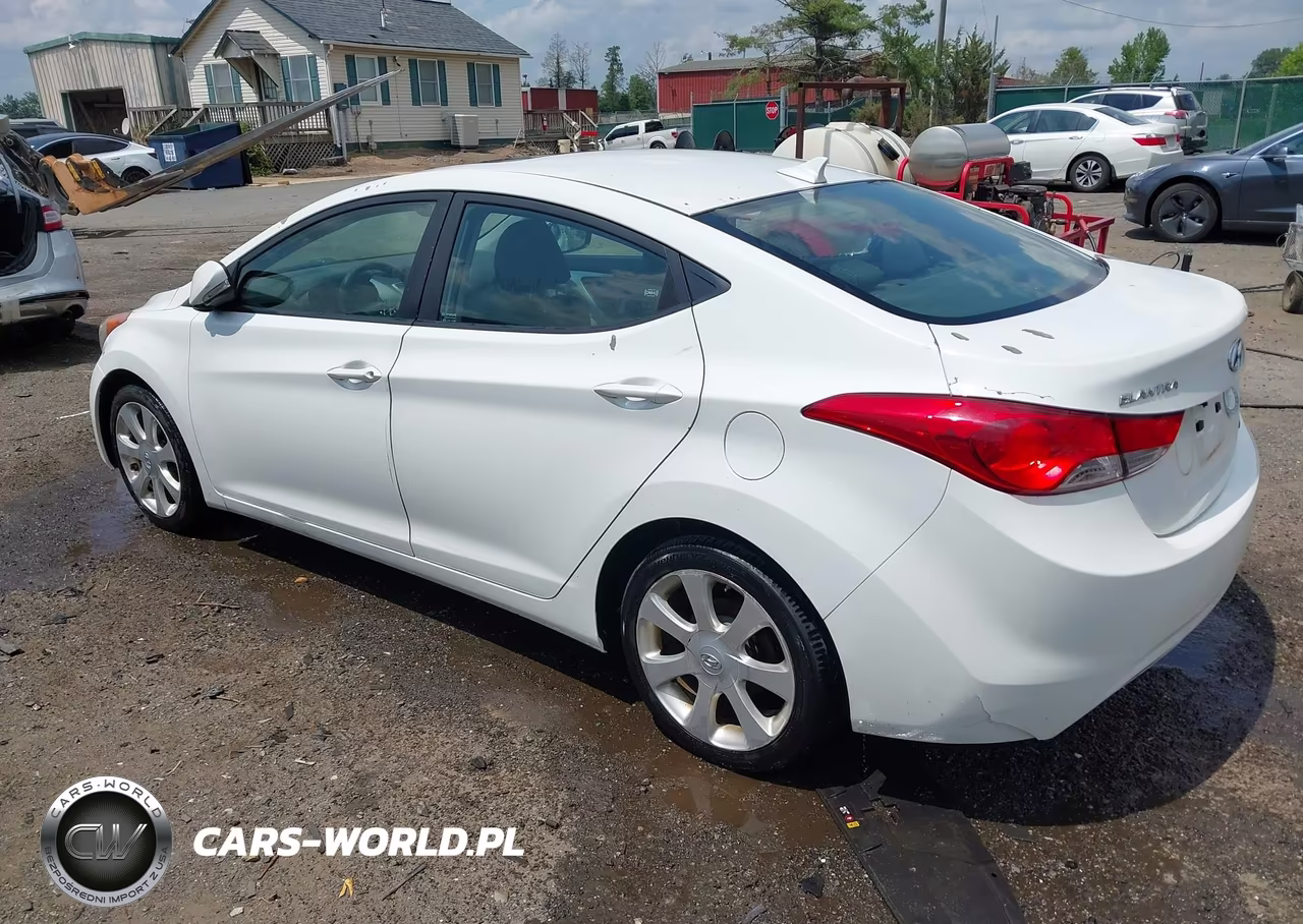 2012 Hyundai Elantra Limited VIN:5NPDH4AE8CH089920 - 3