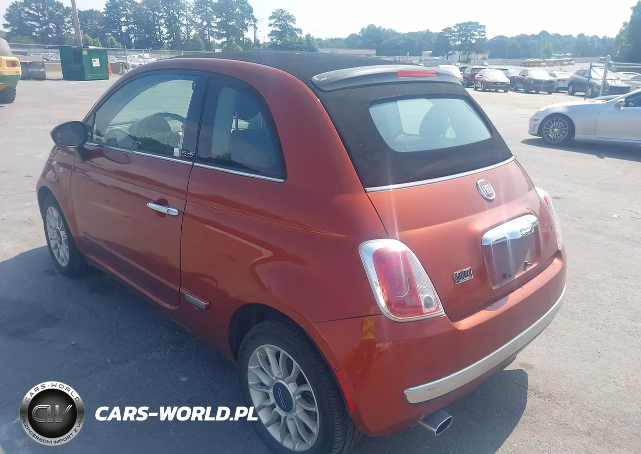 2012 Fiat 500C Lounge VIN:3C3CFFER7CT248571 - 3