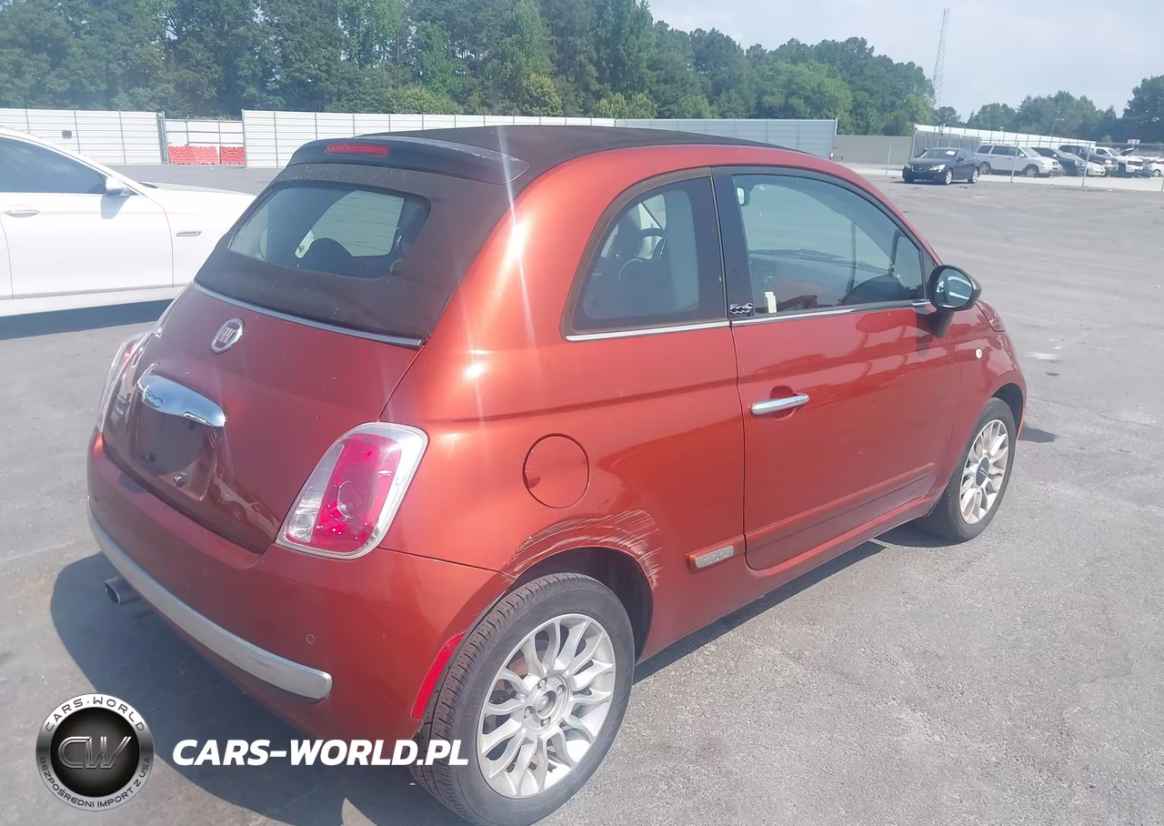 2012 Fiat 500C Lounge VIN:3C3CFFER7CT248571 - 4