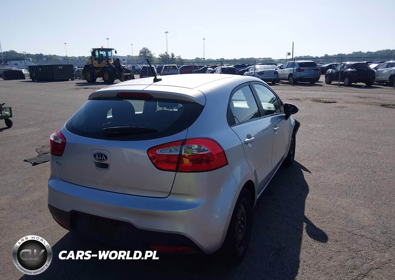 2012 Kia Rio5 Lx VIN:KNADM5A34C6015952 - 4