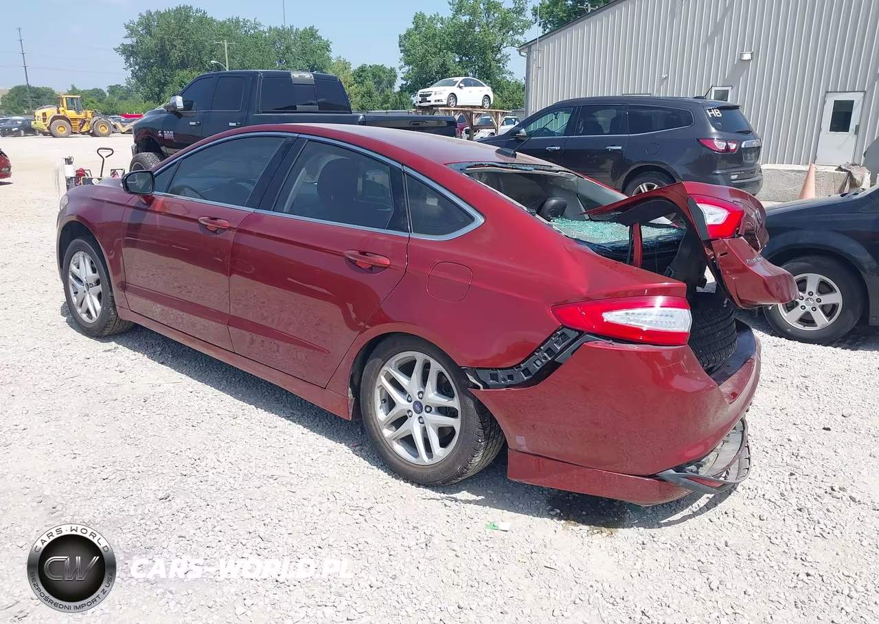 2014 Ford Fusion Se VIN:3FA6P0HD5ER211334 - 3