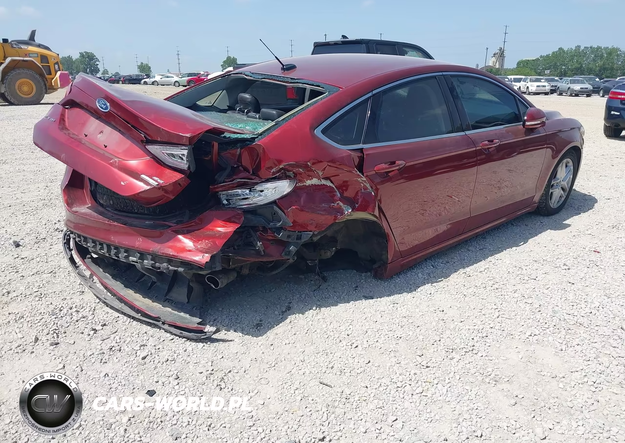 2014 Ford Fusion Se VIN:3FA6P0HD5ER211334 - 4