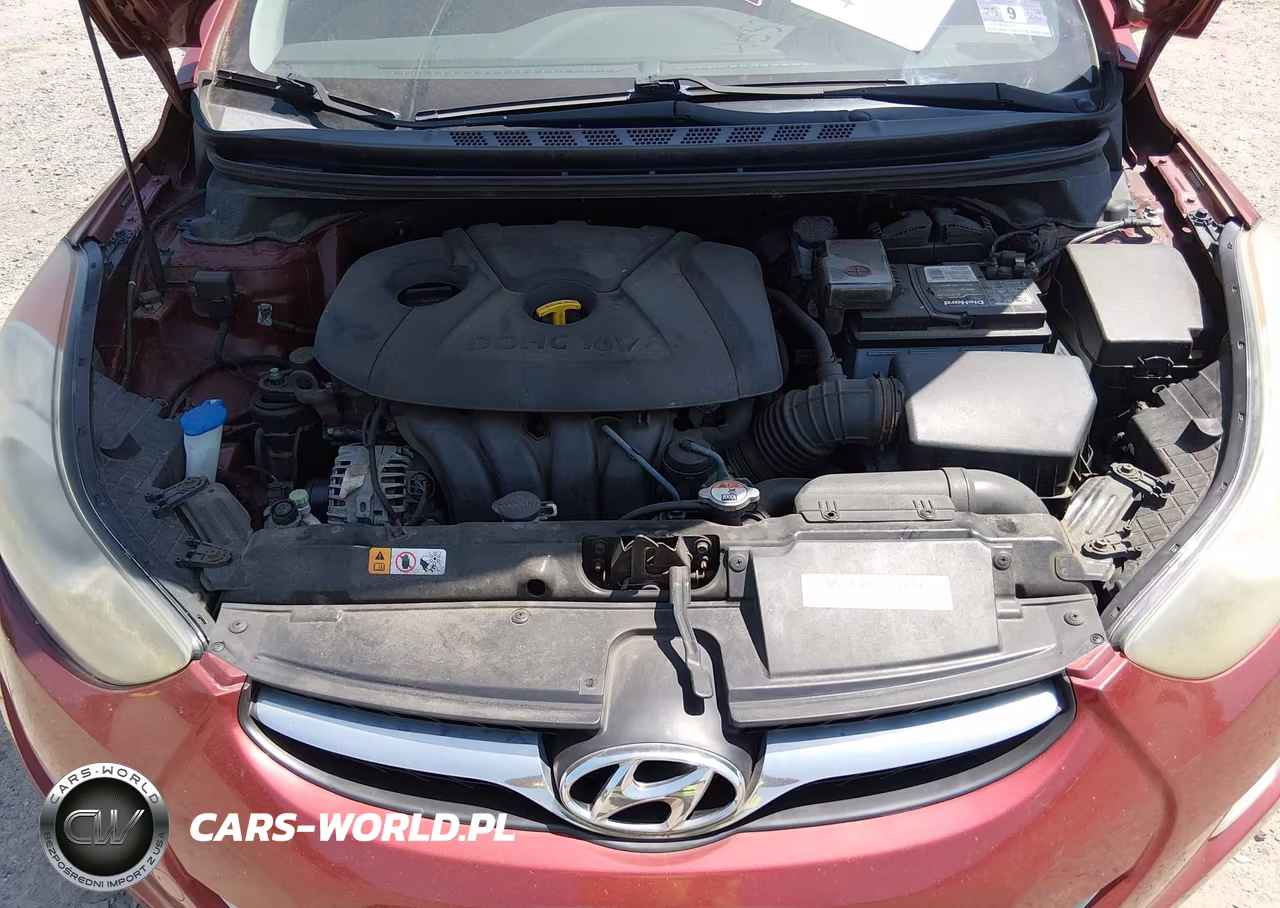 2013 Hyundai Elantra Gls VIN:5NPDH4AE4DH393344 - 10